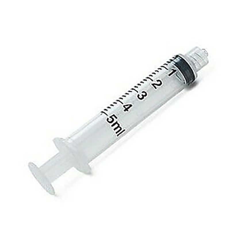 5ml Luer Lock Tip Concentric Syringe Medical Disposable Sterile Syringe Without Needle